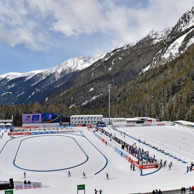 Biathlon-Stadion in Antholz