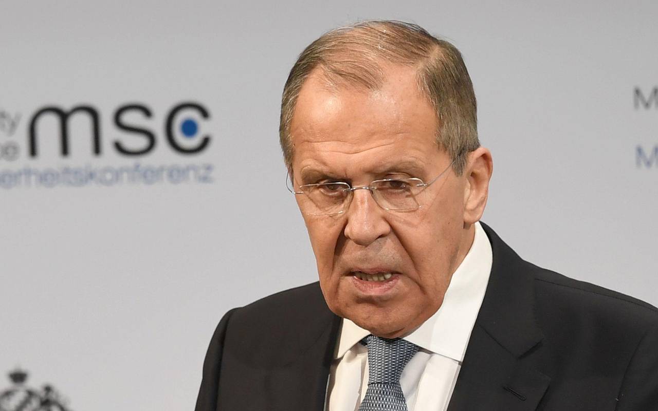 Außenminister von Russland Lawrow