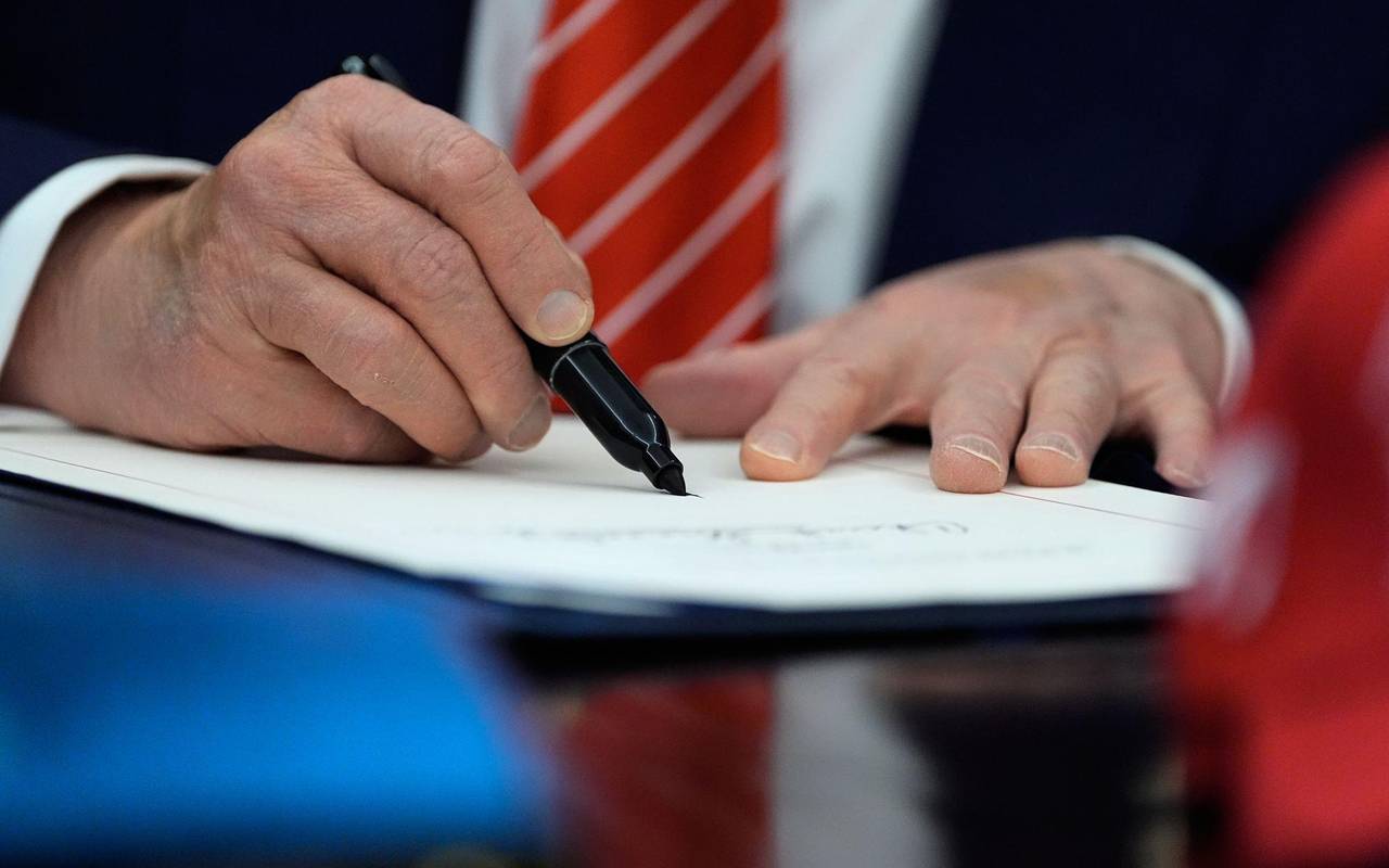 Ende des US-Shutdowns - Präsident Trump