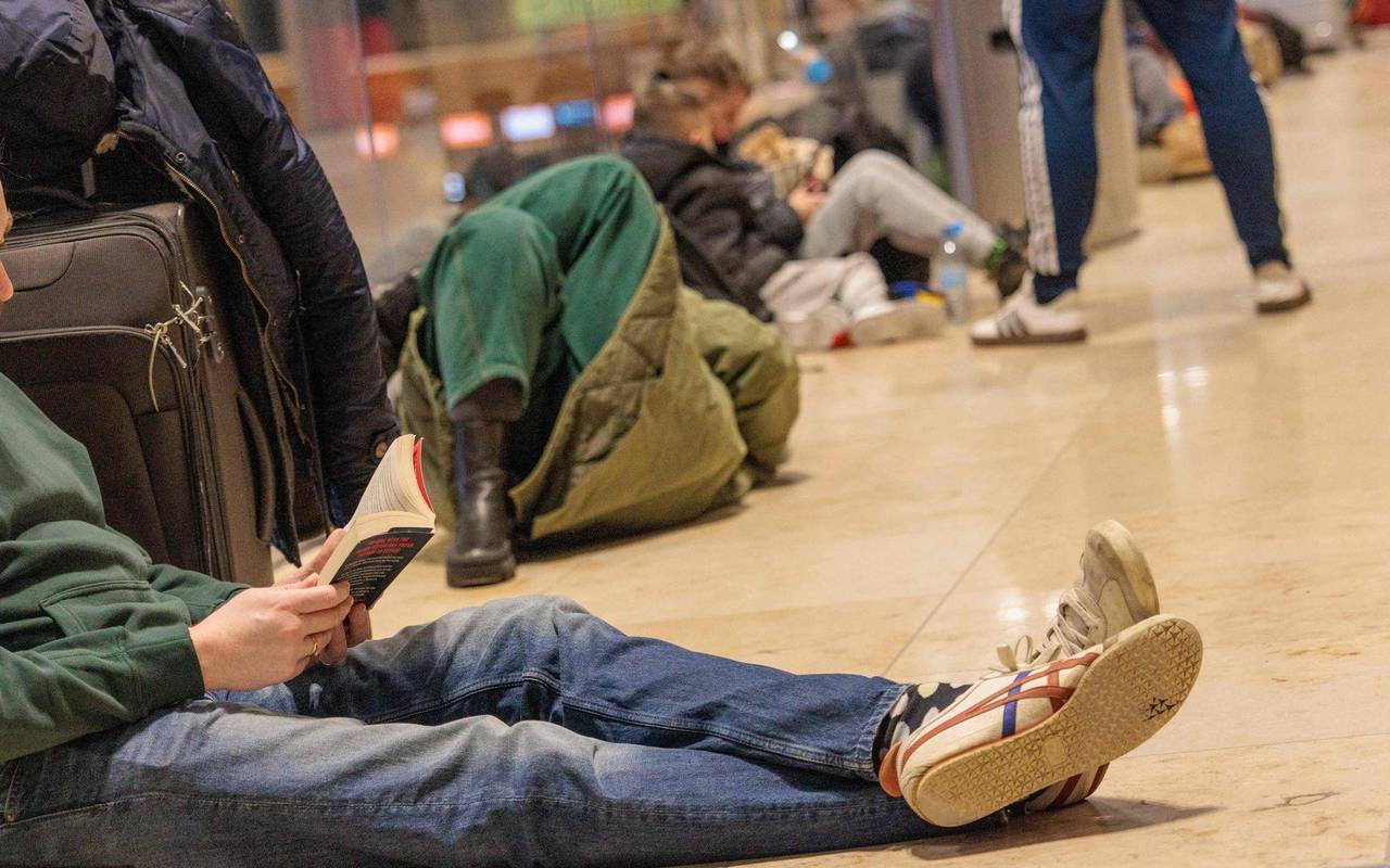 Winterwetter - Flughafen Berlin/Brandenburg