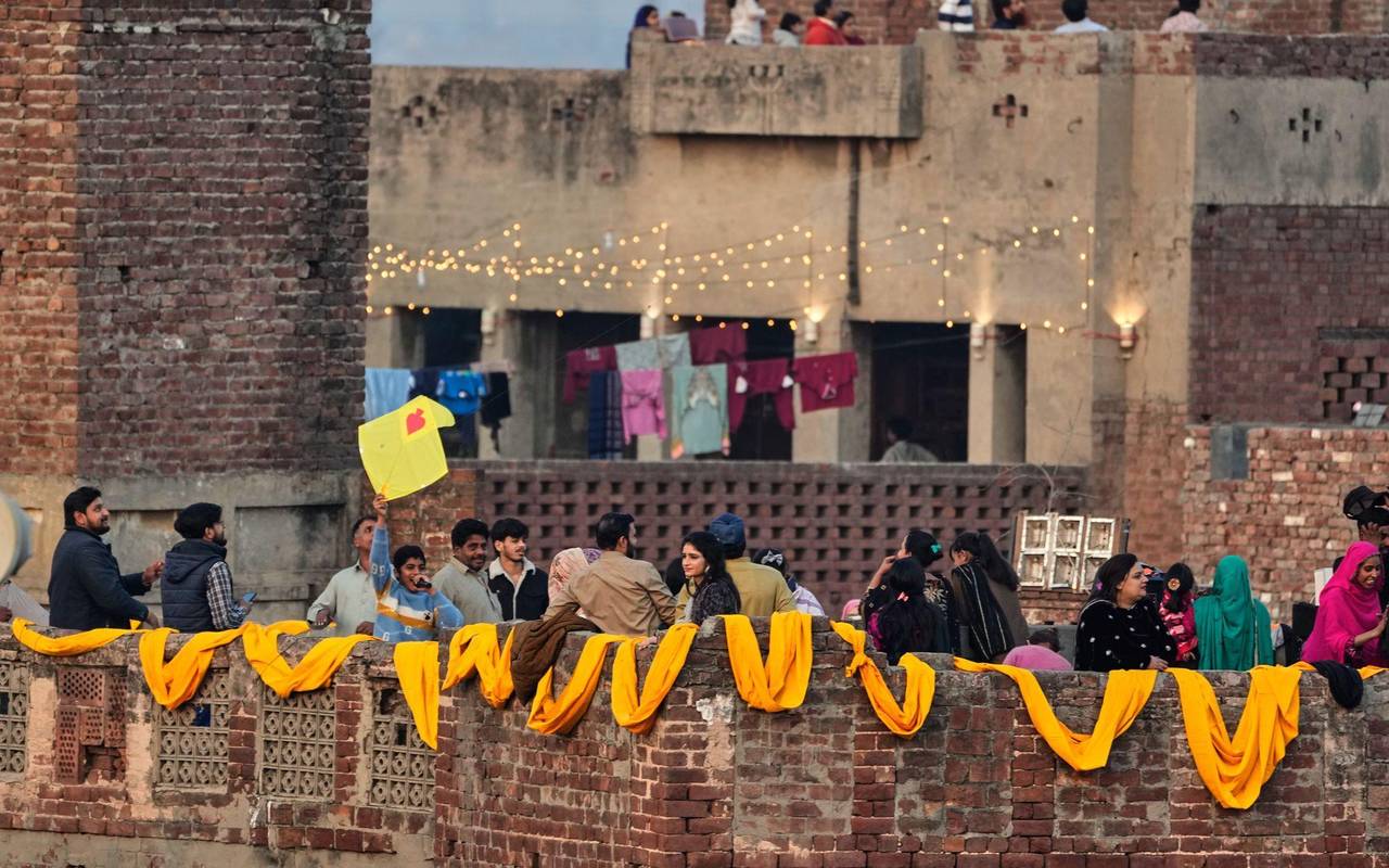 Drachenflug-Fest in Lahore