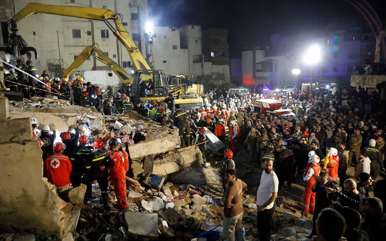 Wohnhaus im Libanon eingestürzt