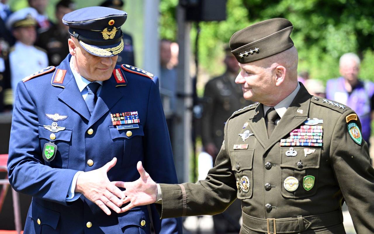 General Ingo Gerhartz und General Christopher G. Cavoli