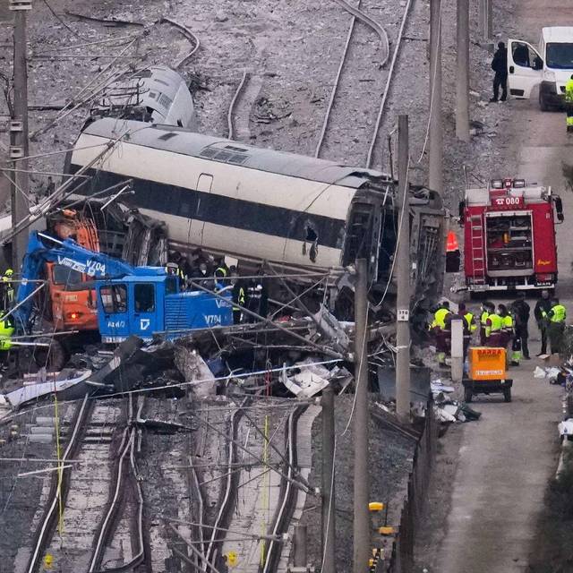 Zugunglück in Spanien