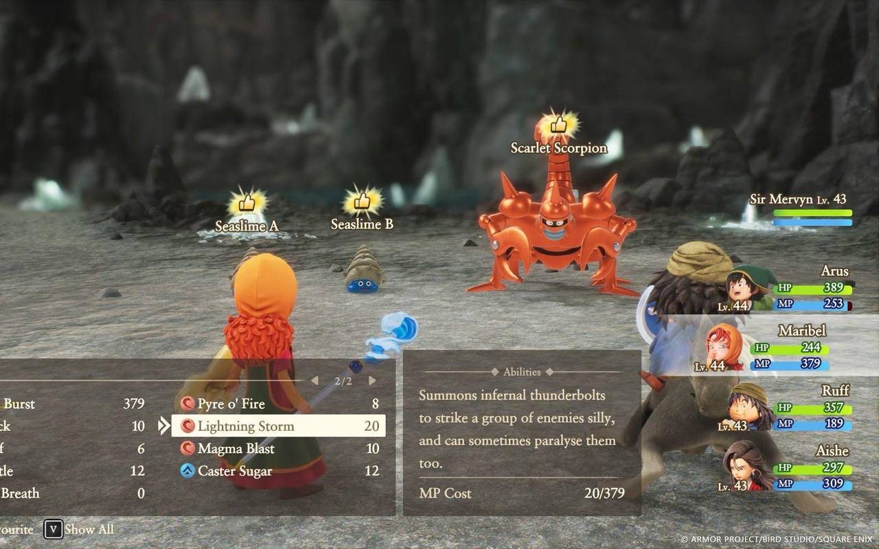 Screenshot vom Spiel «Dragon Quest VII Reimagined»