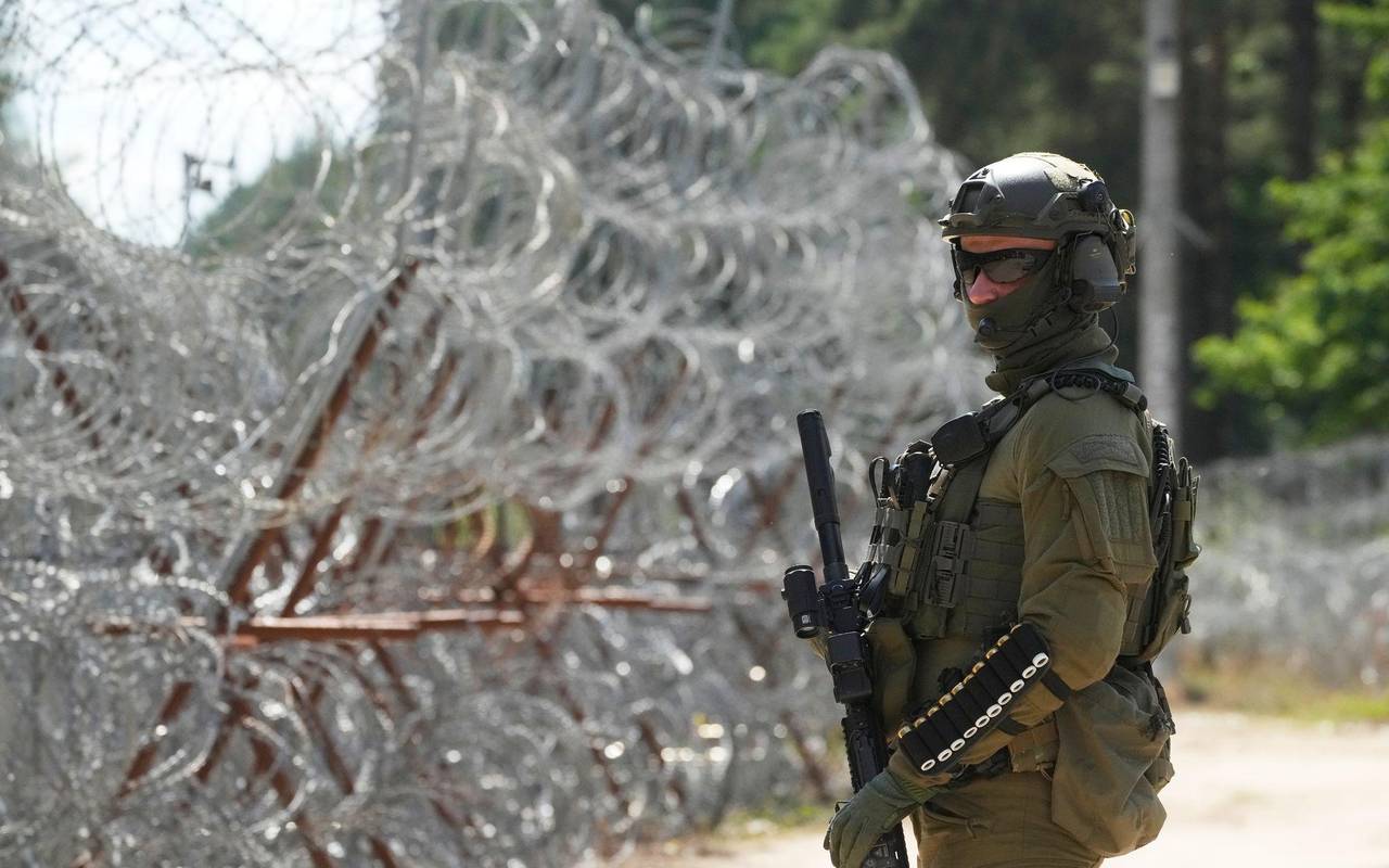 Polens Grenze zu Belarus