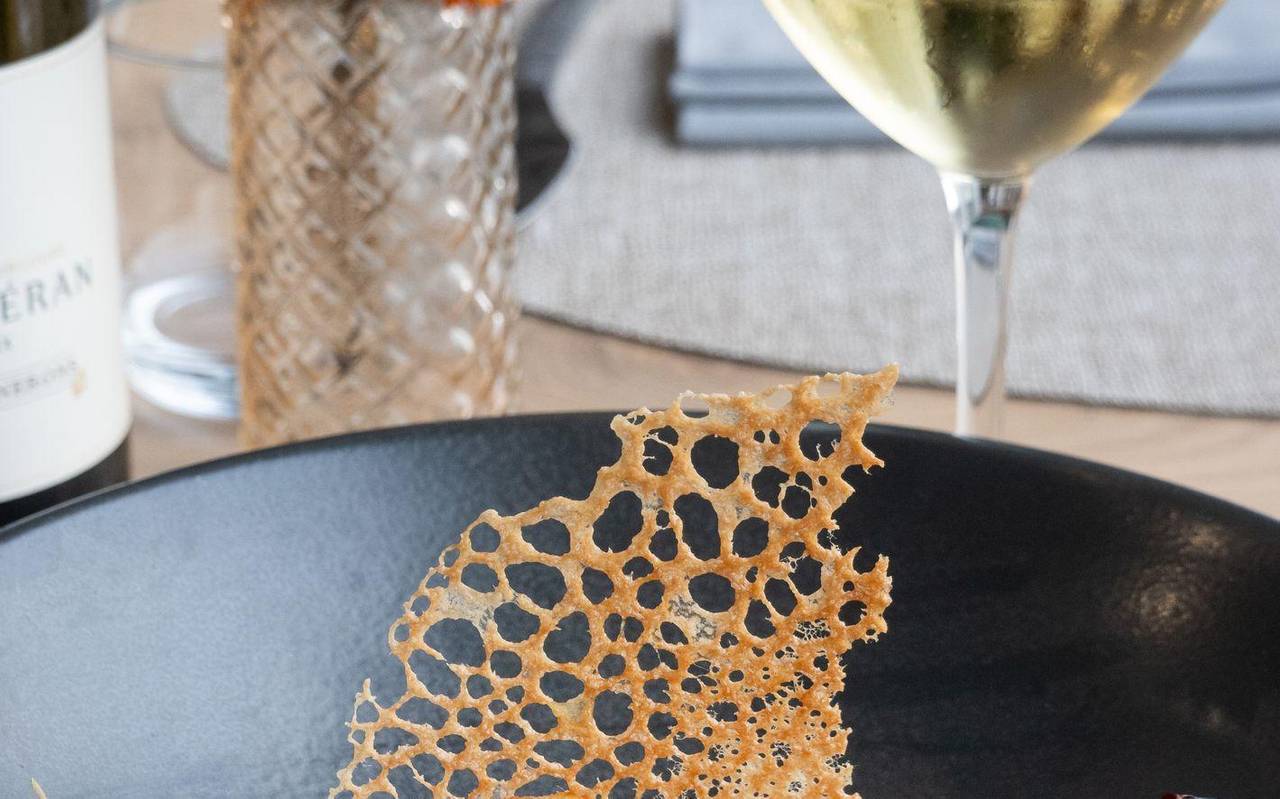 Jakobsmuscheln mit Lauchgemüse und Quinoa