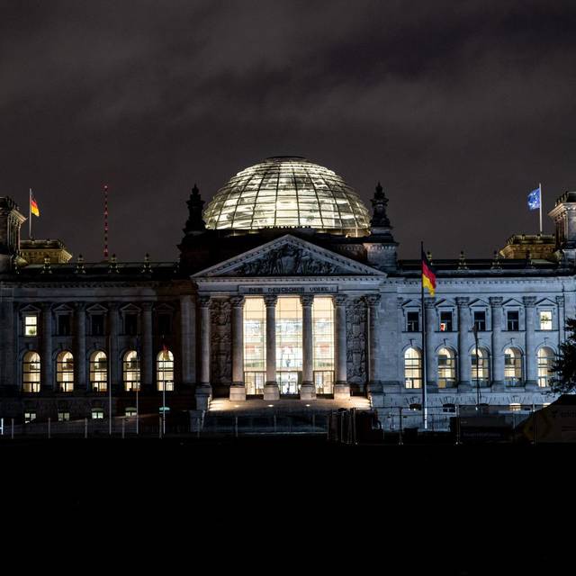 Reichstag im Morgengrauen