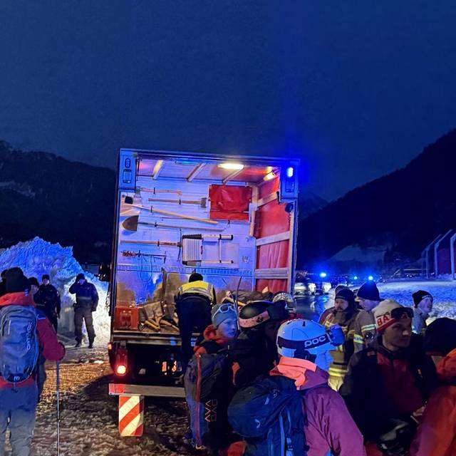 Lawinenabgang in St. Anton