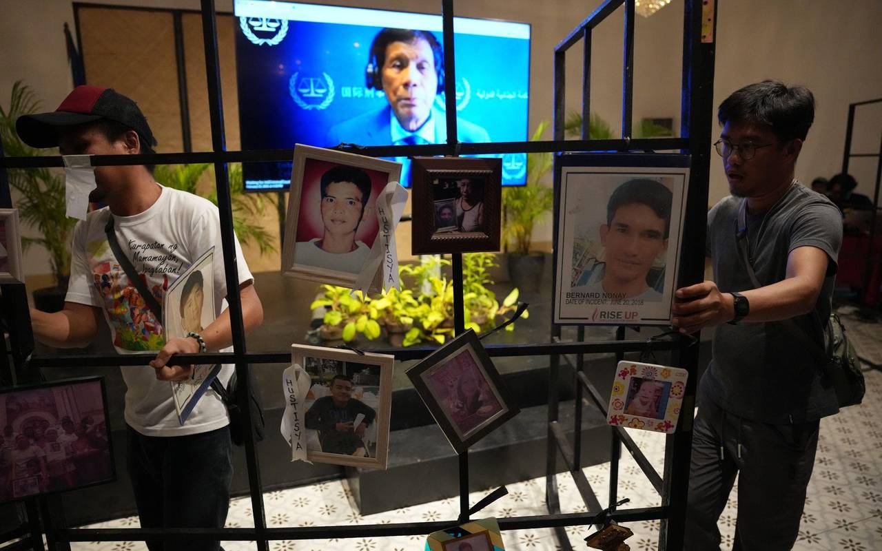 Anhörung von Ex-Präsident Duterte vor Weltstrafgericht