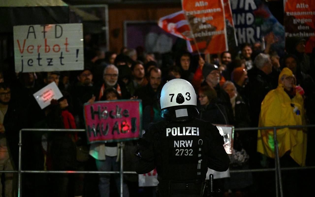 Protest gegen AfD-Treffen