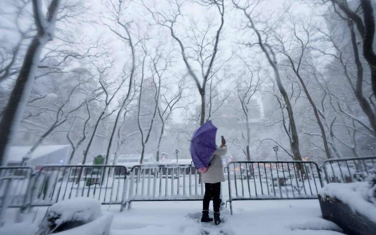 Winterwetter New York