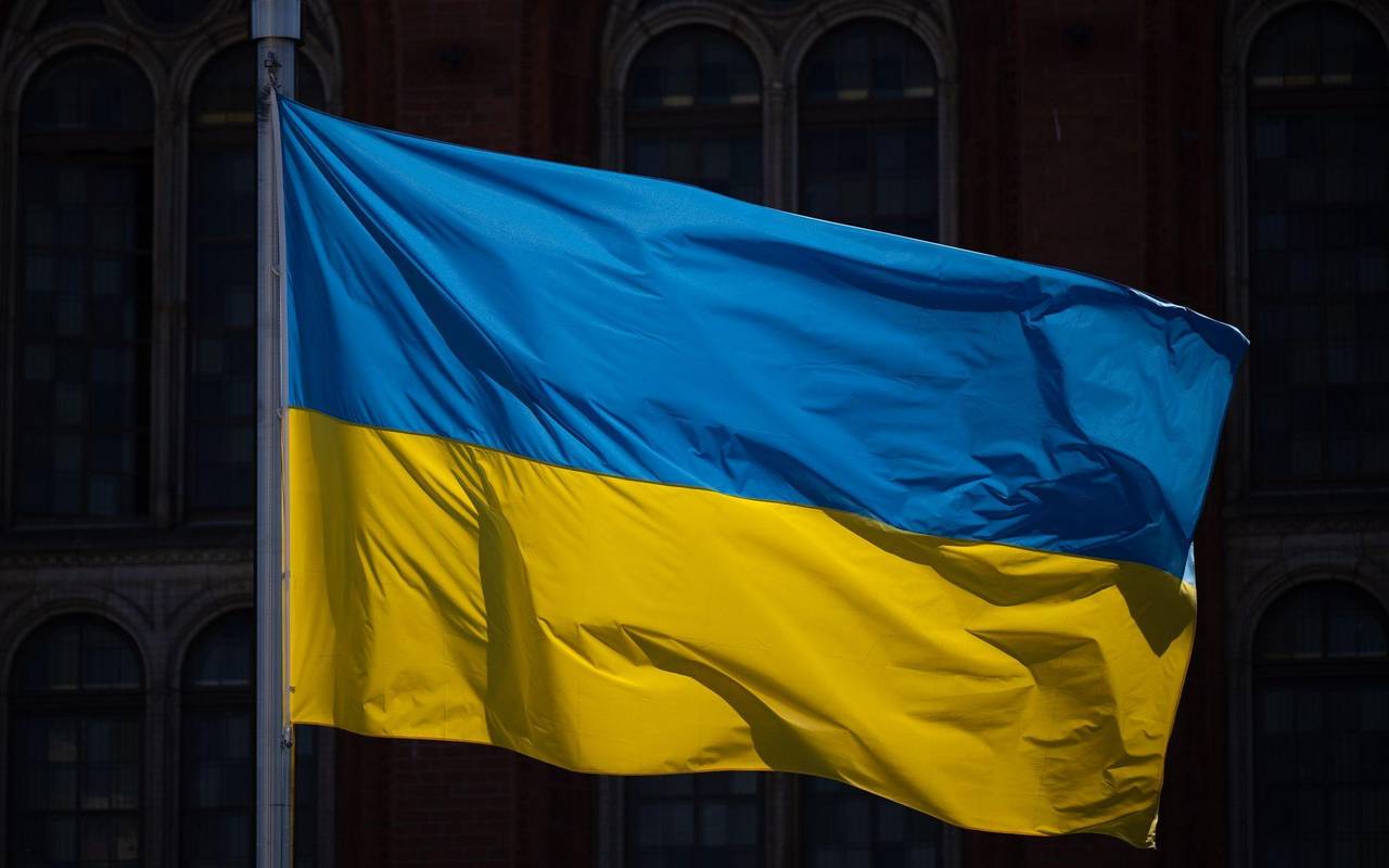 Ukraine-Flagge