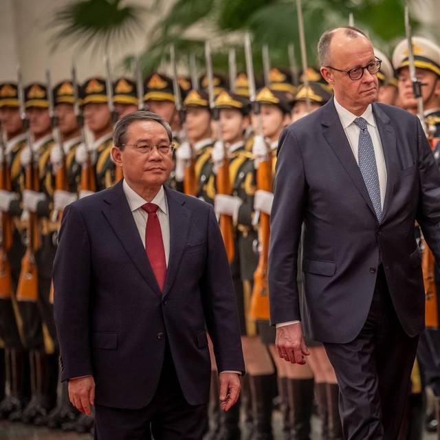 Bundeskanzler Merz besucht China