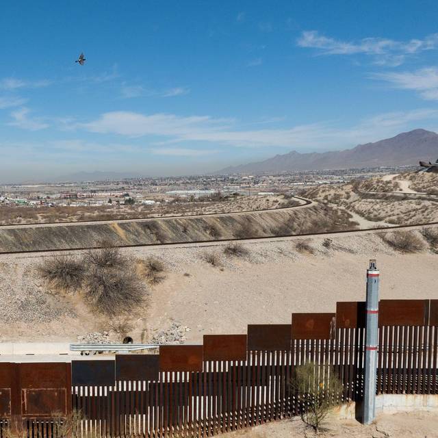 Grenze zwischen den USA und Mexiko