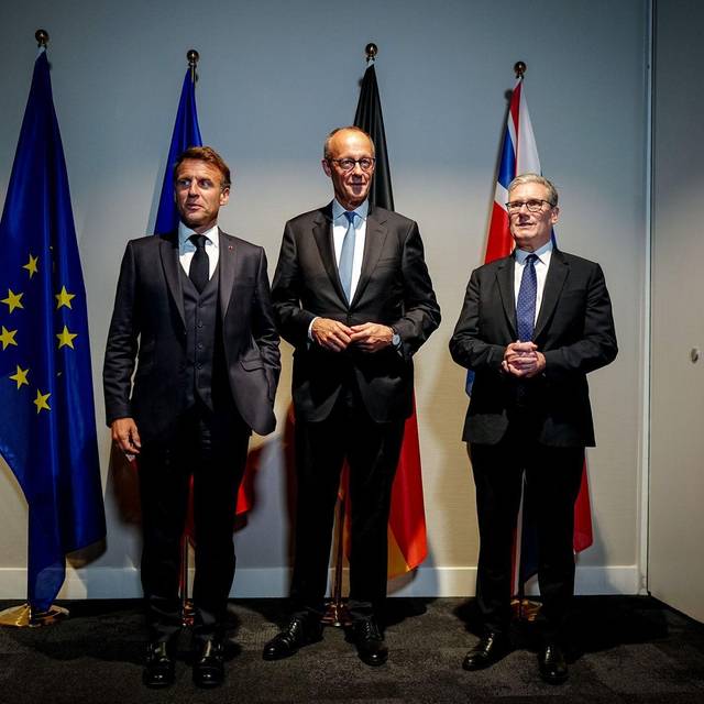 Merz, Macron, Starmer