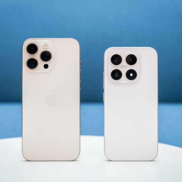 Gegenüberstellung Xiaomi 17 und iPhone 16 Pro Max