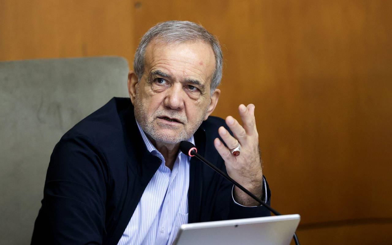 Irans Präsident Massud Peseschkian