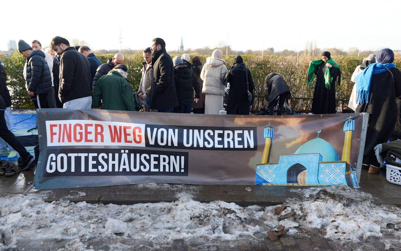 Demonstration in Hamburg