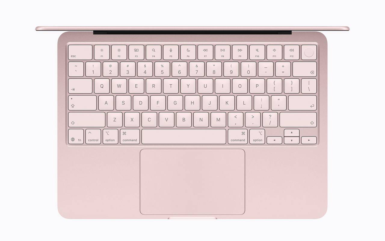MacBook Neo Tastatur und Trackpad