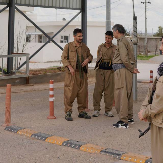 Grenze zwischen Iran und der Autonomen Region Kurdistan im Irak