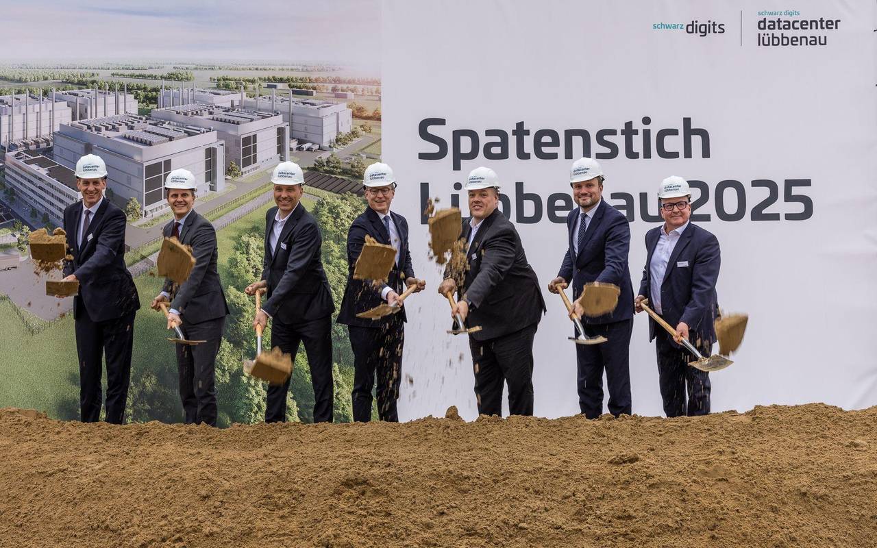 Spatenstich Schwarz-Digits-Rechenzentrum