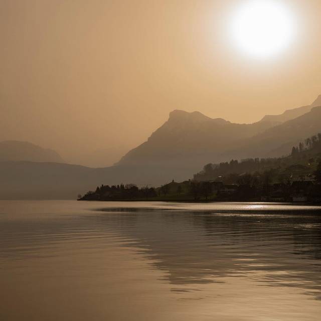 Saharastaub am Vierwaldstättersee