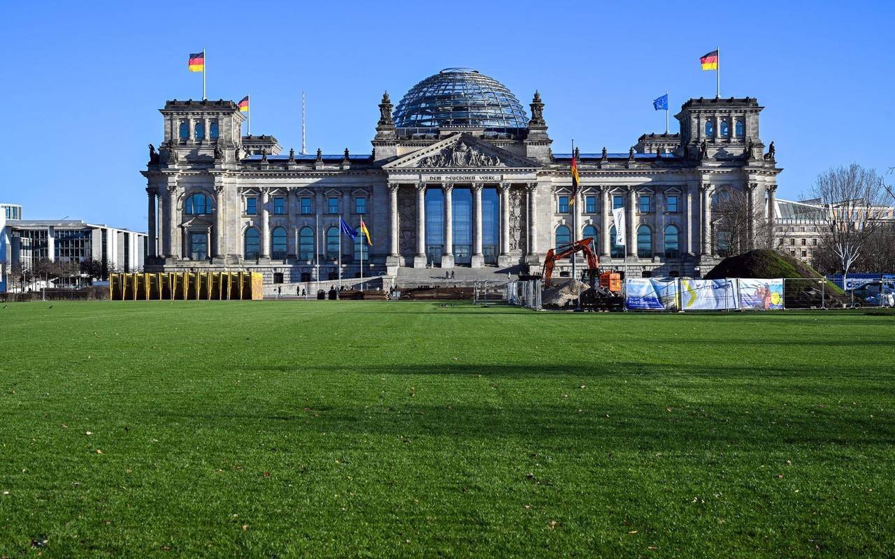 Stadtansicht Berlin - Reichstag