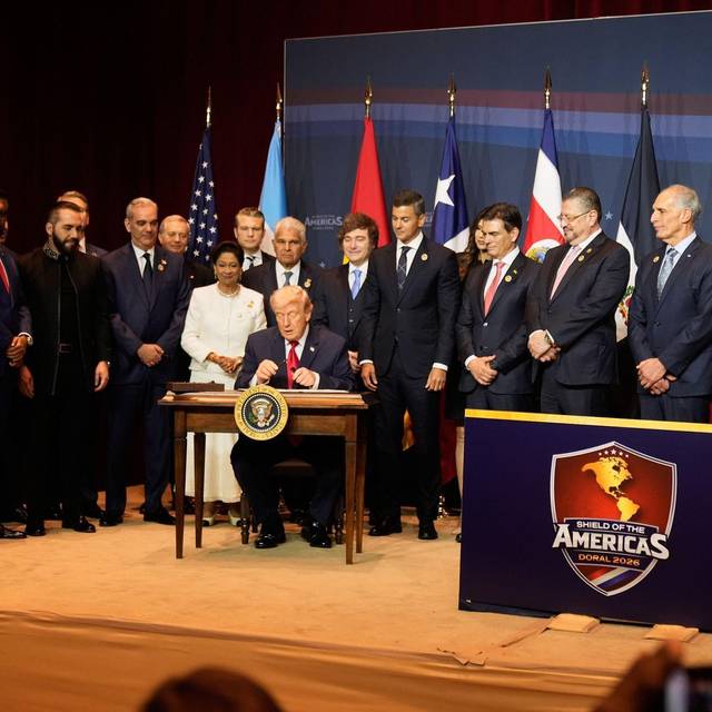 Trump empfängt Regierungschefs aus Lateinamerika und Karibik