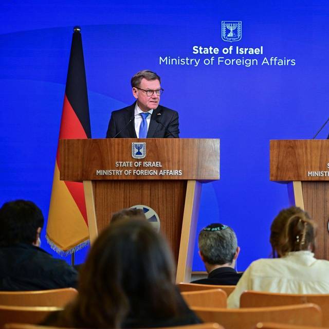 Außenminister Wadephul in Israel