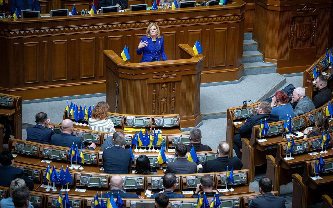 Bundestagstagspräsidentin Klöckner in der Ukraine