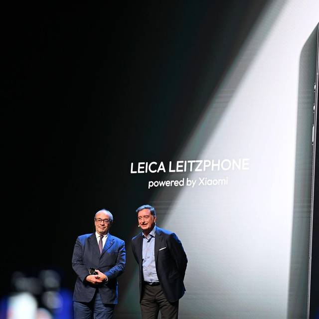 Leica-Chef Matthias Harsch (r)