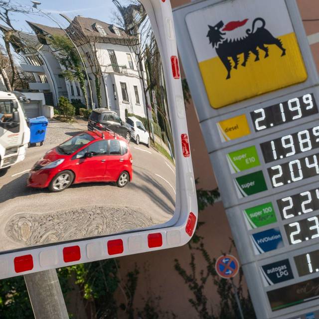 Kraftstoffpreise an der Tankstelle - Bayern