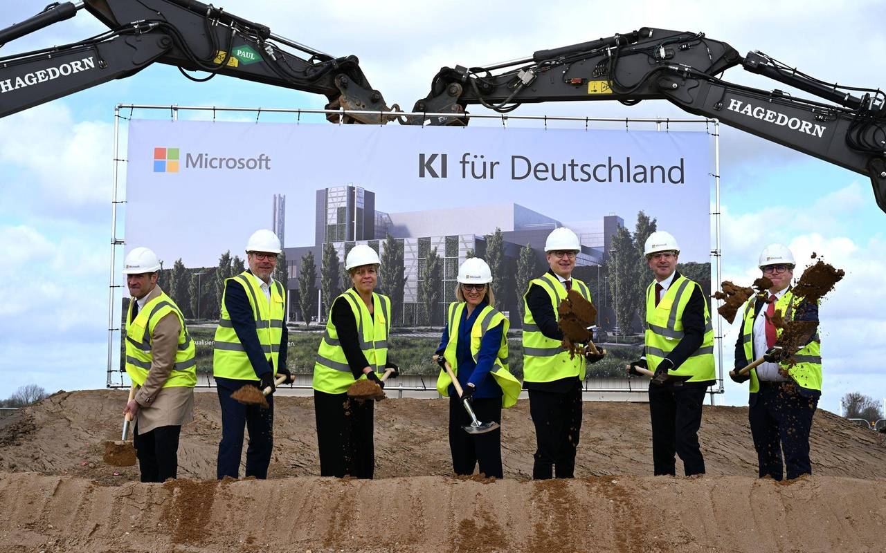 Microsoft baut Rechenzentrumsregion für KI