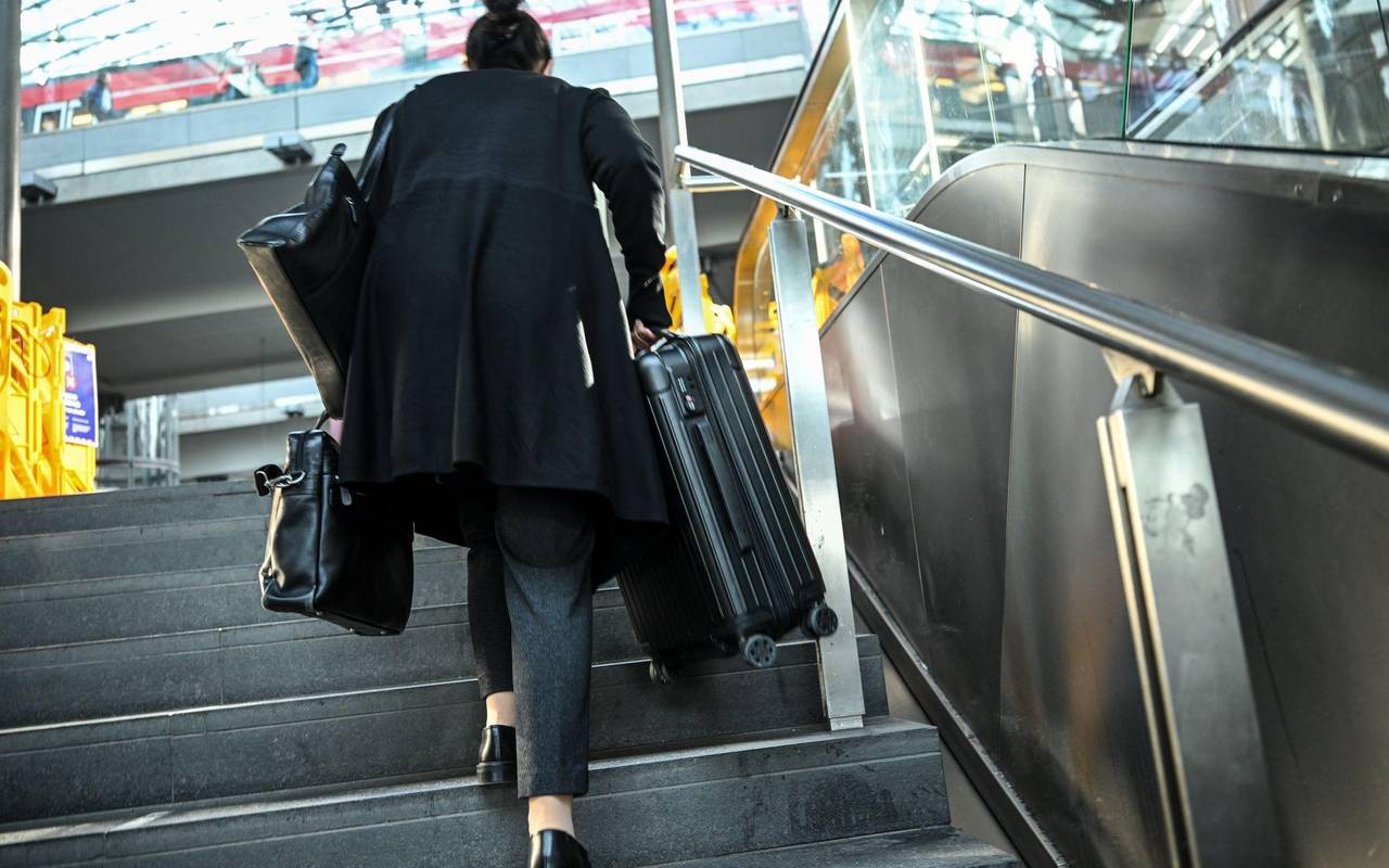 Rolltreppen am Hauptbahnhof