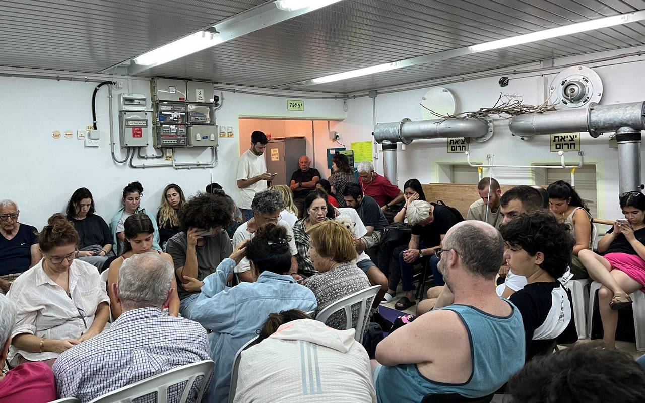 Nahostkonflikt - Tel Aviv - Luftschutzbunker