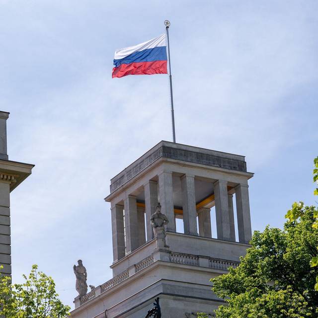 Festnahme mutmaßlicher Russland-Agenten - Botschaft Berlin