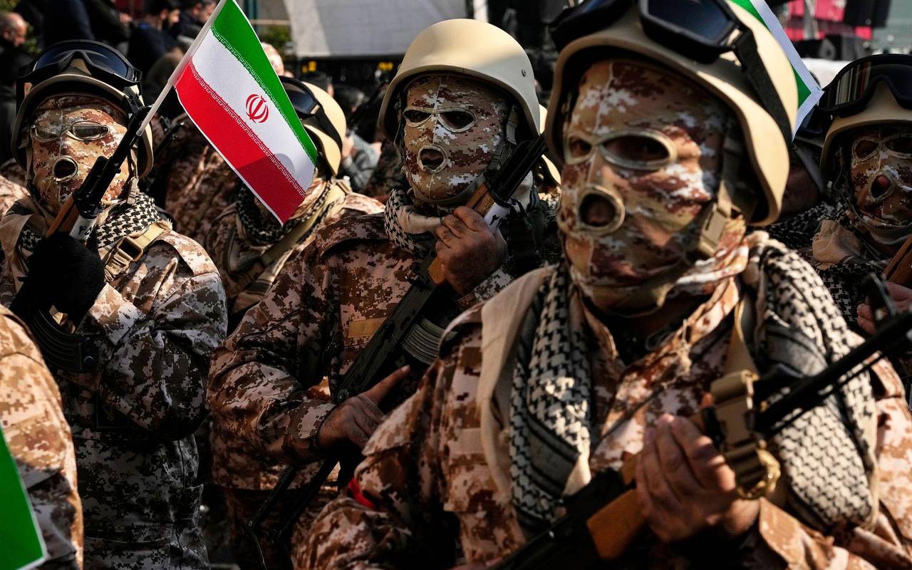 Militärparade im Iran