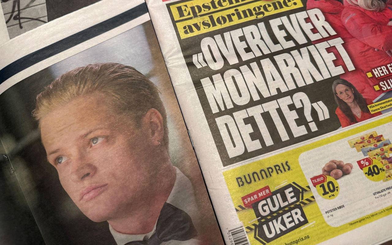 Norwegische Zeitungen berichten über die Königsfamilie