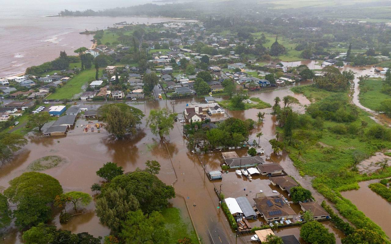 Überschwemmungen in Hawaii