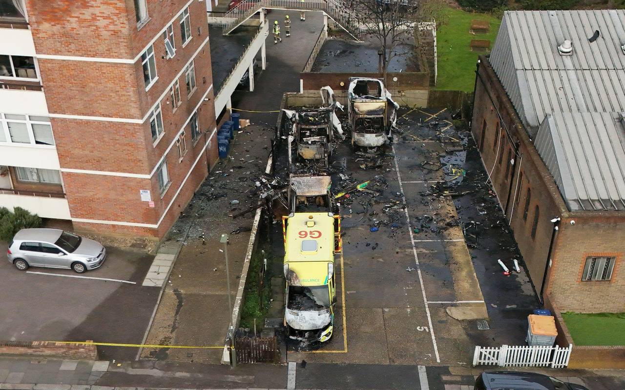 Londoner Polizei ermittelt zu antisemitischem Brandanschlag