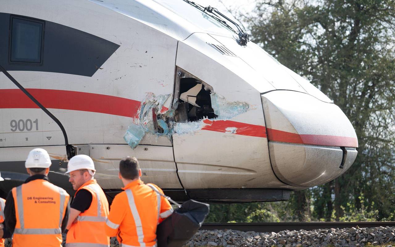 Baggerfahrer bei ICE-Unfall nahe Gelnhausen verletzt