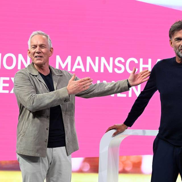 Telekom-Pressekonferenz:Konzept zur WM mit Klopp, Müller, Hummels
