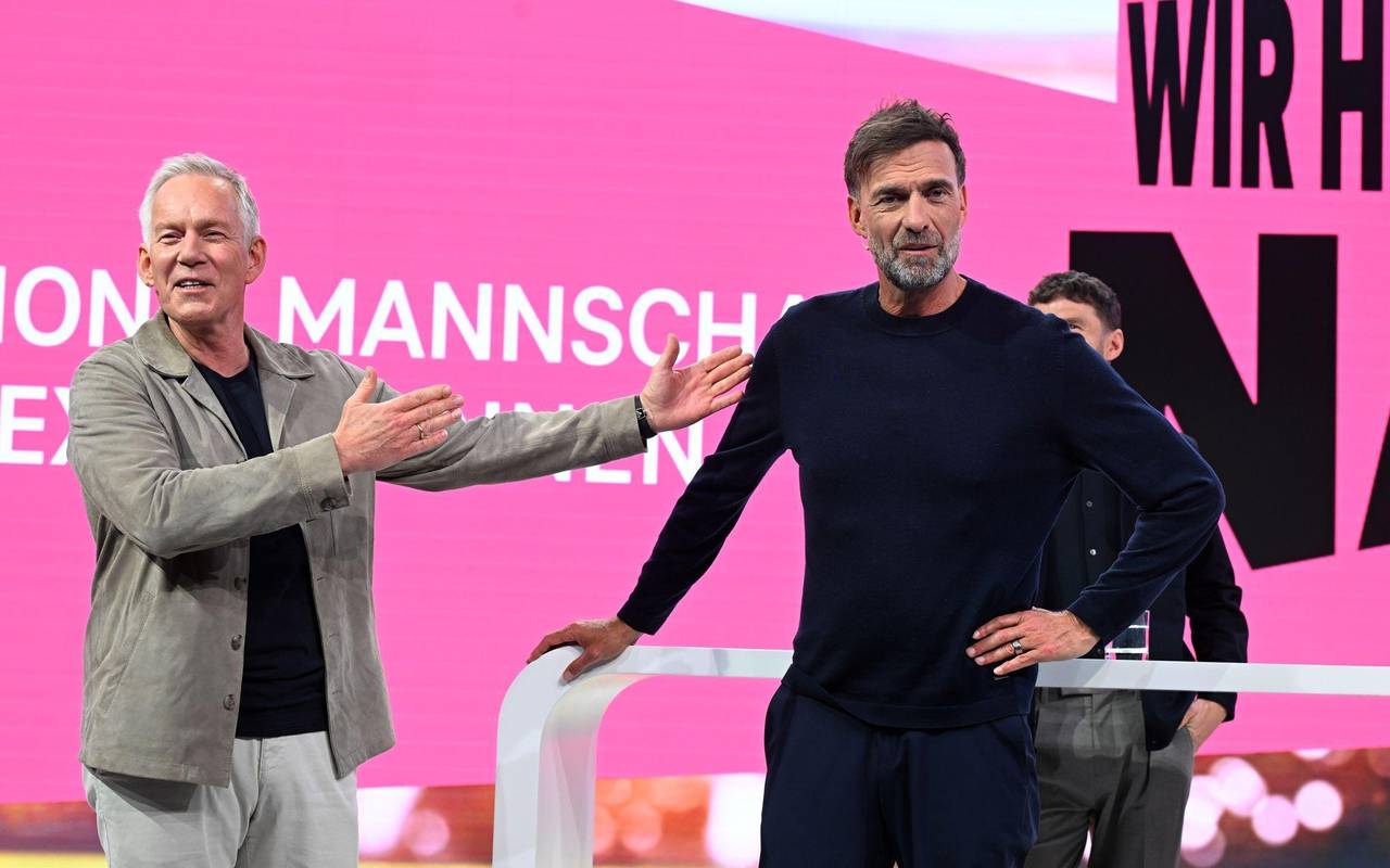 Telekom-Pressekonferenz:Konzept zur WM mit Klopp, Müller, Hummels