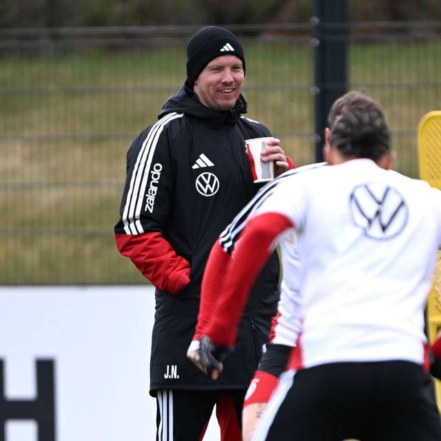 Abschlusstraining Nationalmannschaft