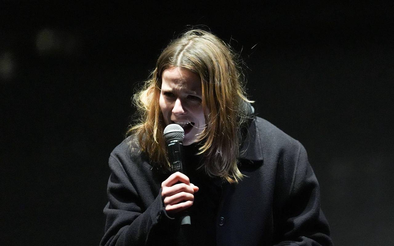 Demonstration gegen sexualisierte Gewalt gegen Frauen