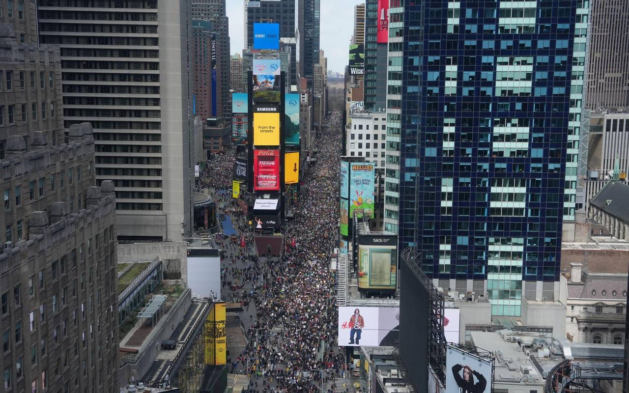 «No Kings»-Demonstration in New York