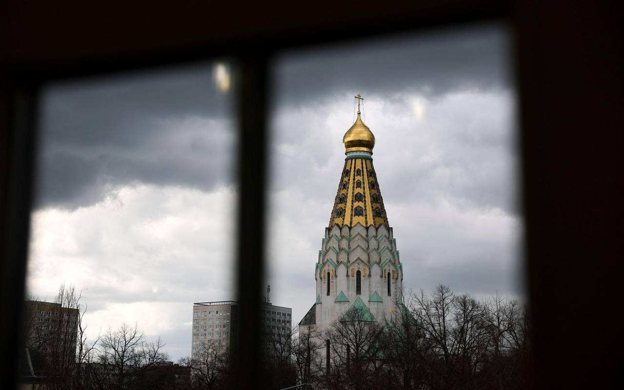 Stürmisches Wetter in Leipzig