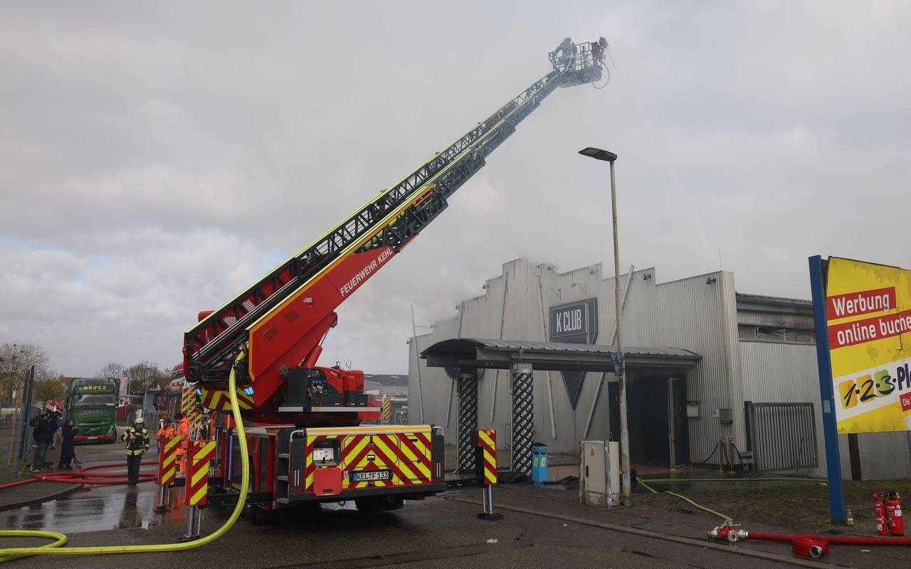 Feuer in Club in Kehl