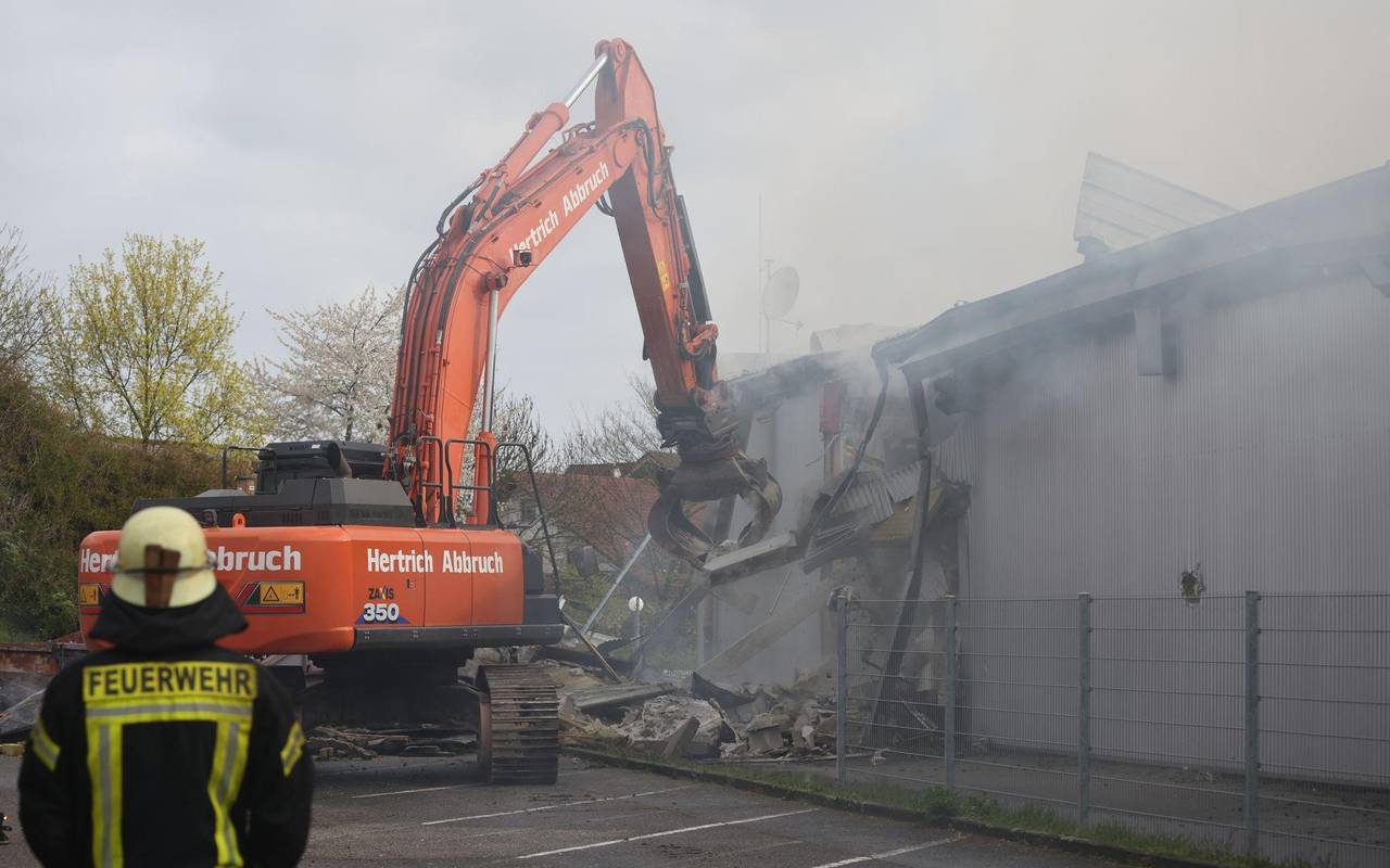 Feuer in Club in Kehl